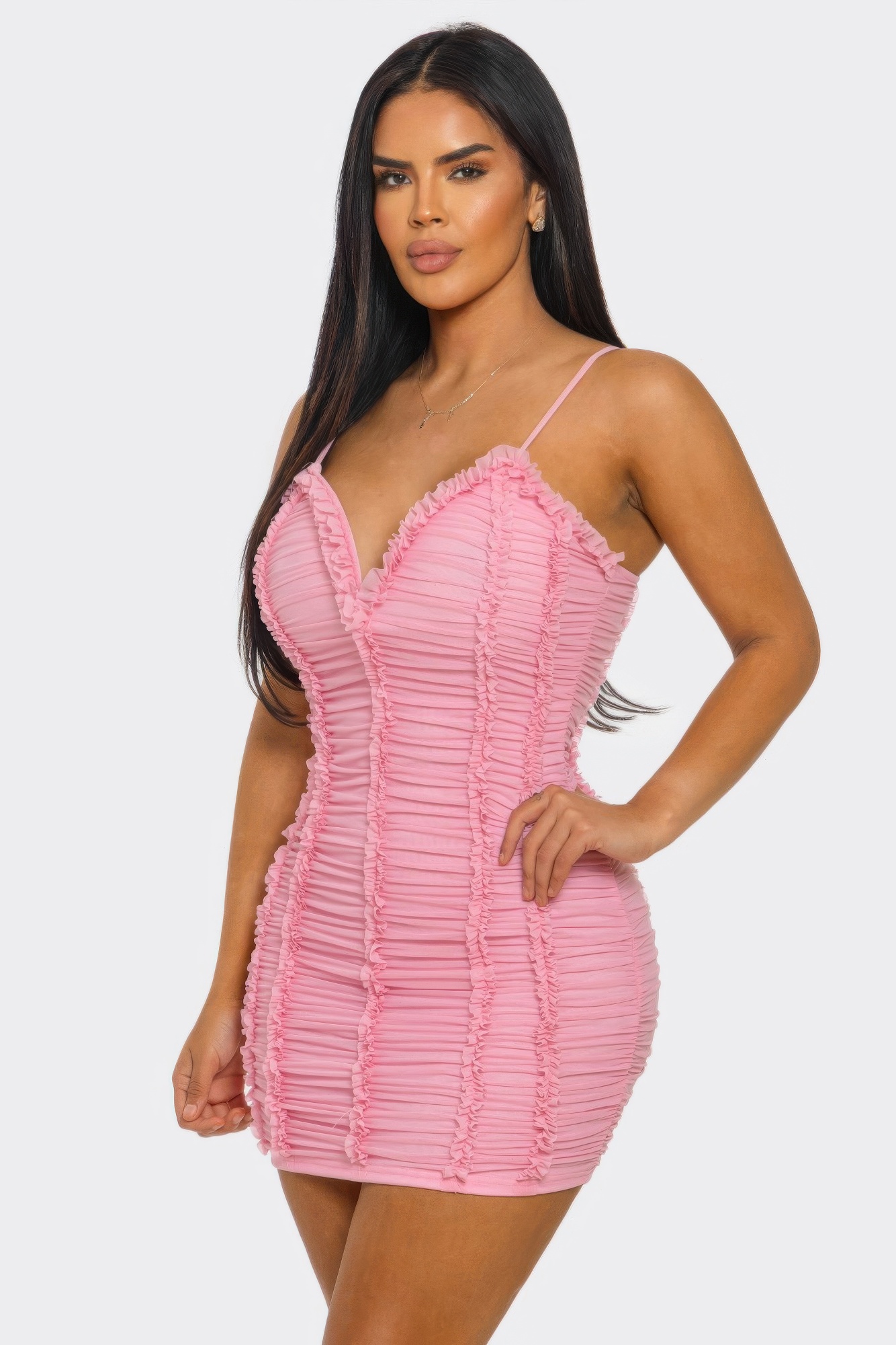 Candy Crush Ruched Mini Dress, photo 3
