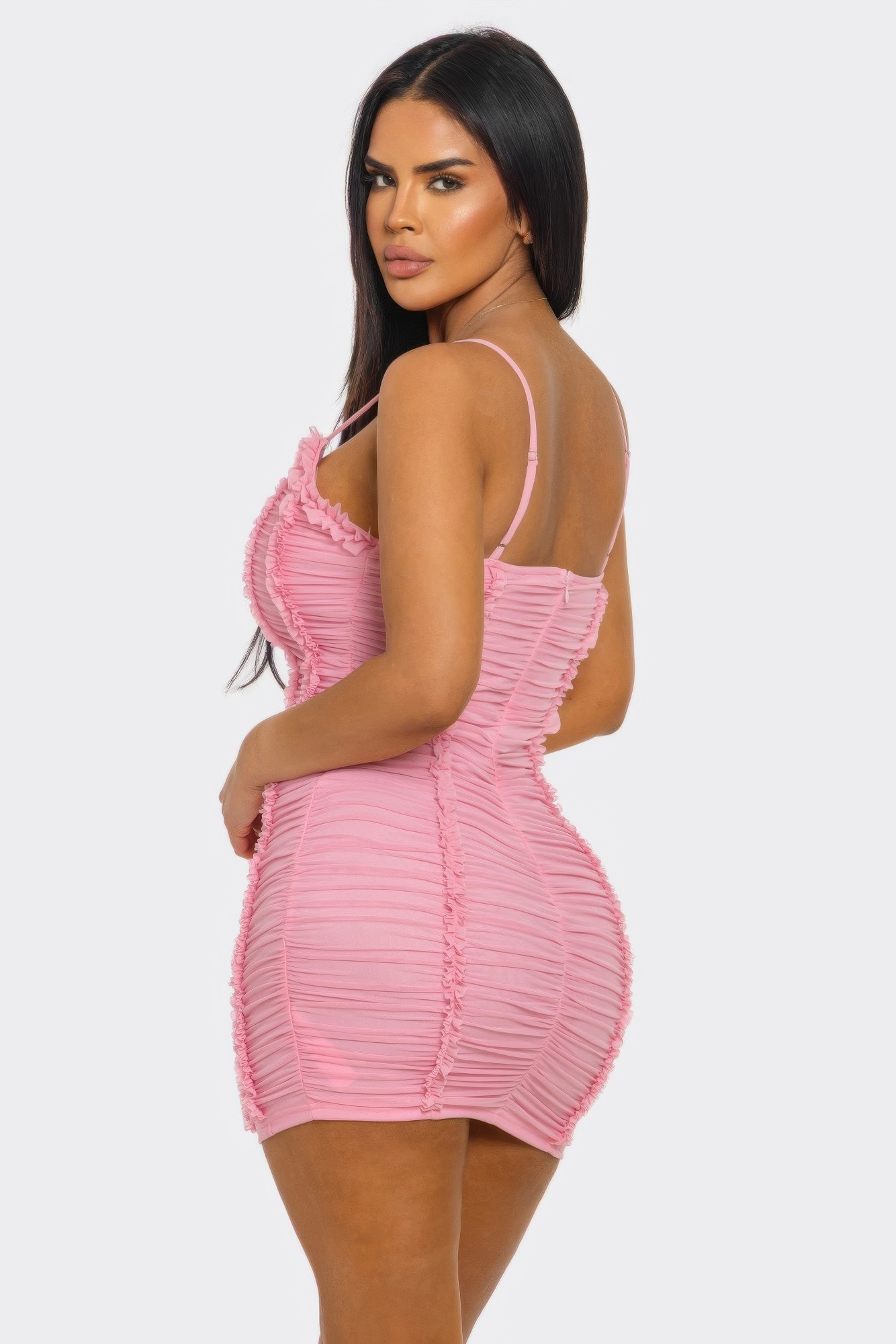 Candy Crush Ruched Mini Dress, photo 5