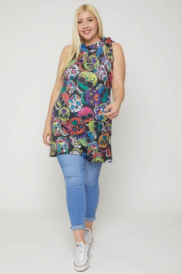 Sugar Skull Sublimation Print, photo 2